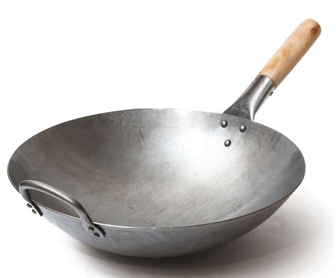 is carbon steel wok good for cooking
